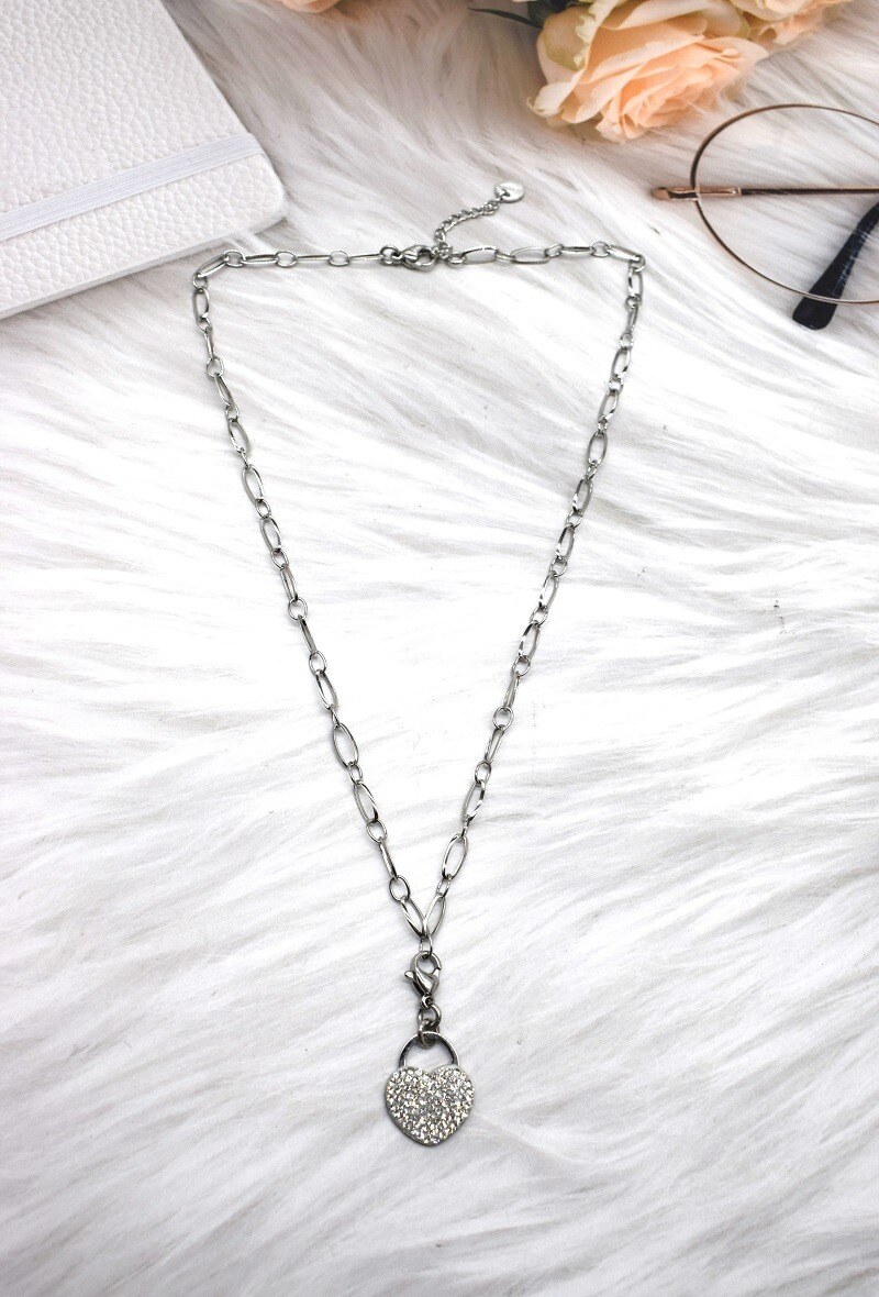 Grossiste Rouge Bonbons - COLLIER EN ACIER