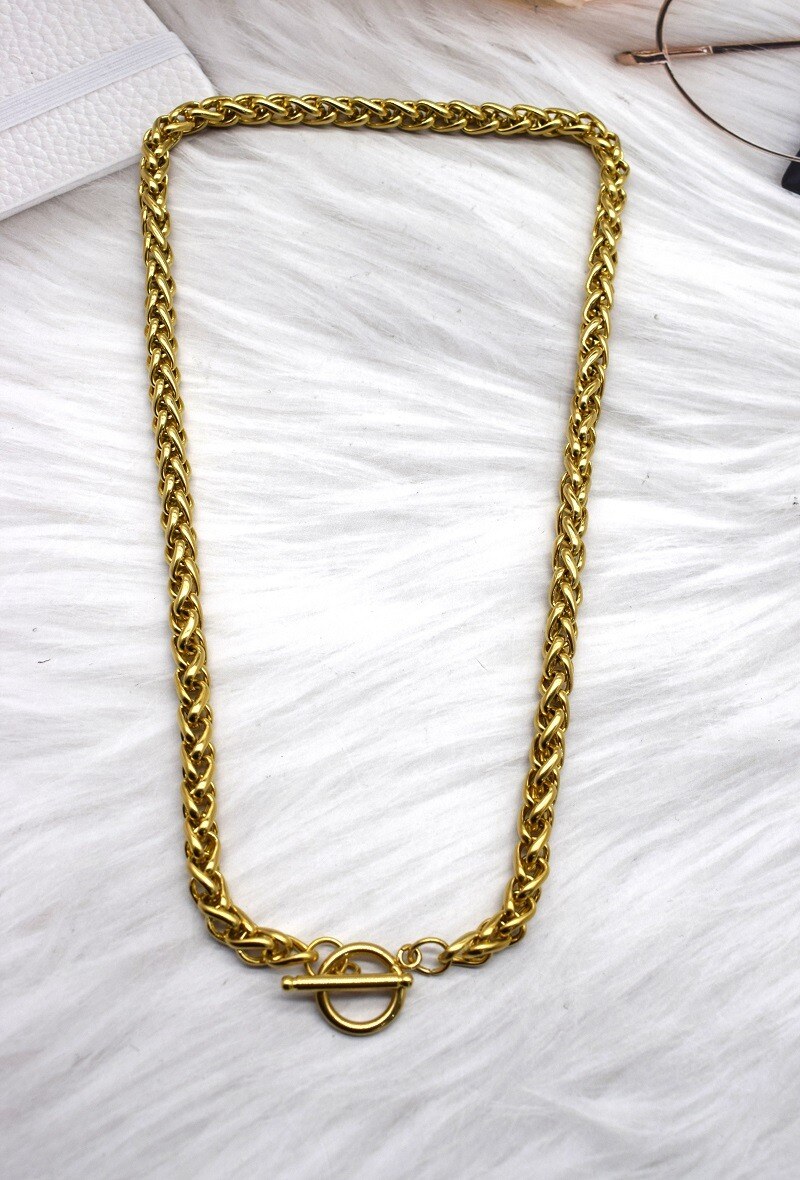 Grossiste Rouge Bonbons - COLLIER EN ACIER