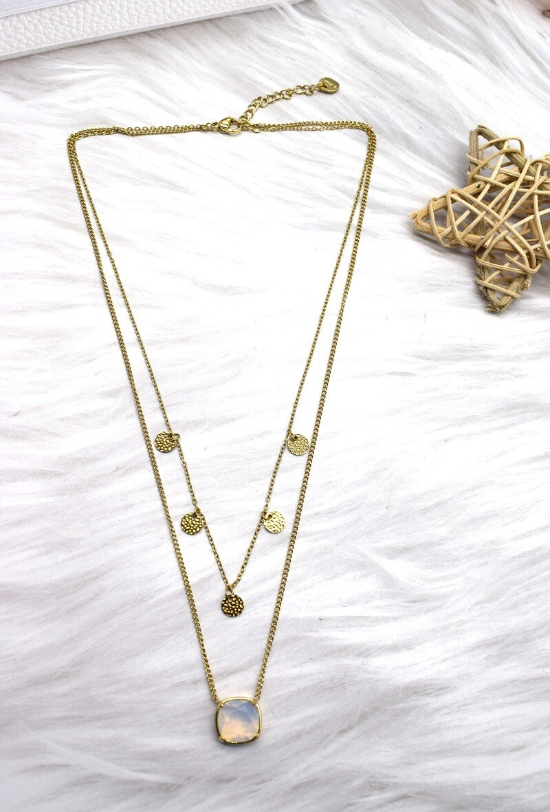 Grossiste Rouge Bonbons - COLLIER EN ACIER