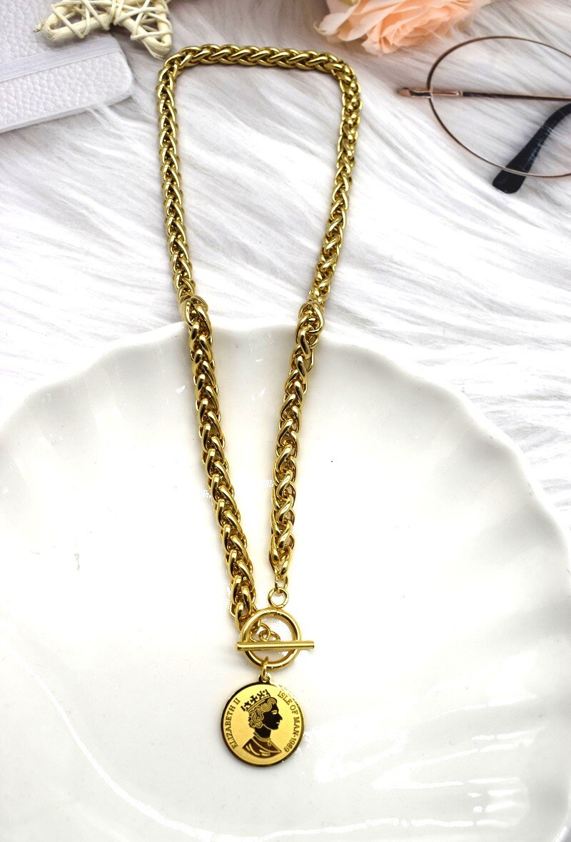Grossiste Rouge Bonbons - COLLIER EN ACIER