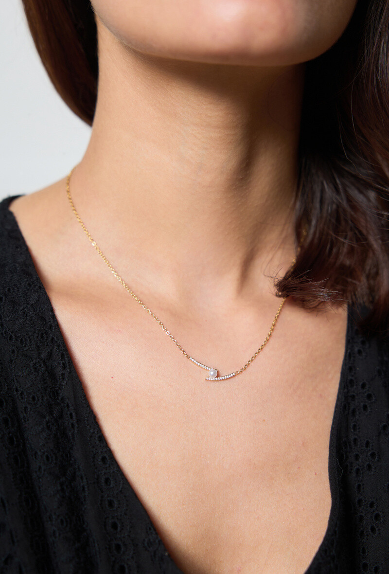 Wholesaler Rouge Bonbons - Stainless steel pearl necklace