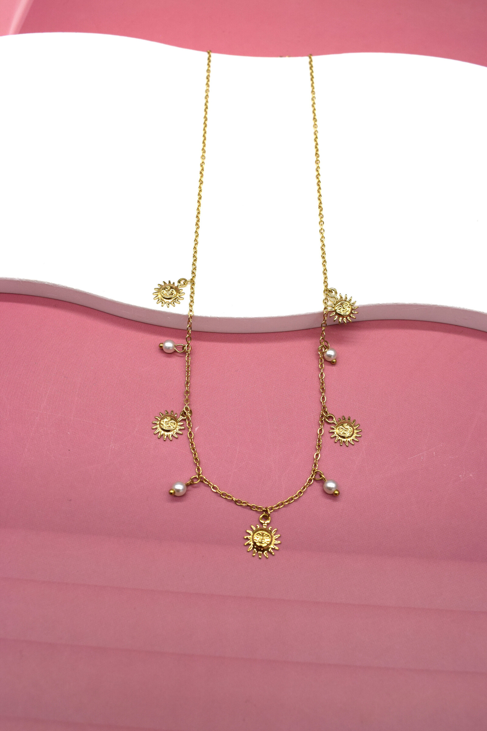 Grossiste Rouge Bonbons - COLLIER EN ACIER INOXYDABLE