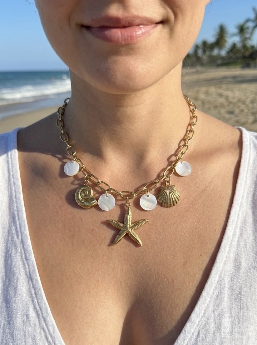 Grossista Rouge Bonbons - Collana con ciondolo in acciaio inossidabile