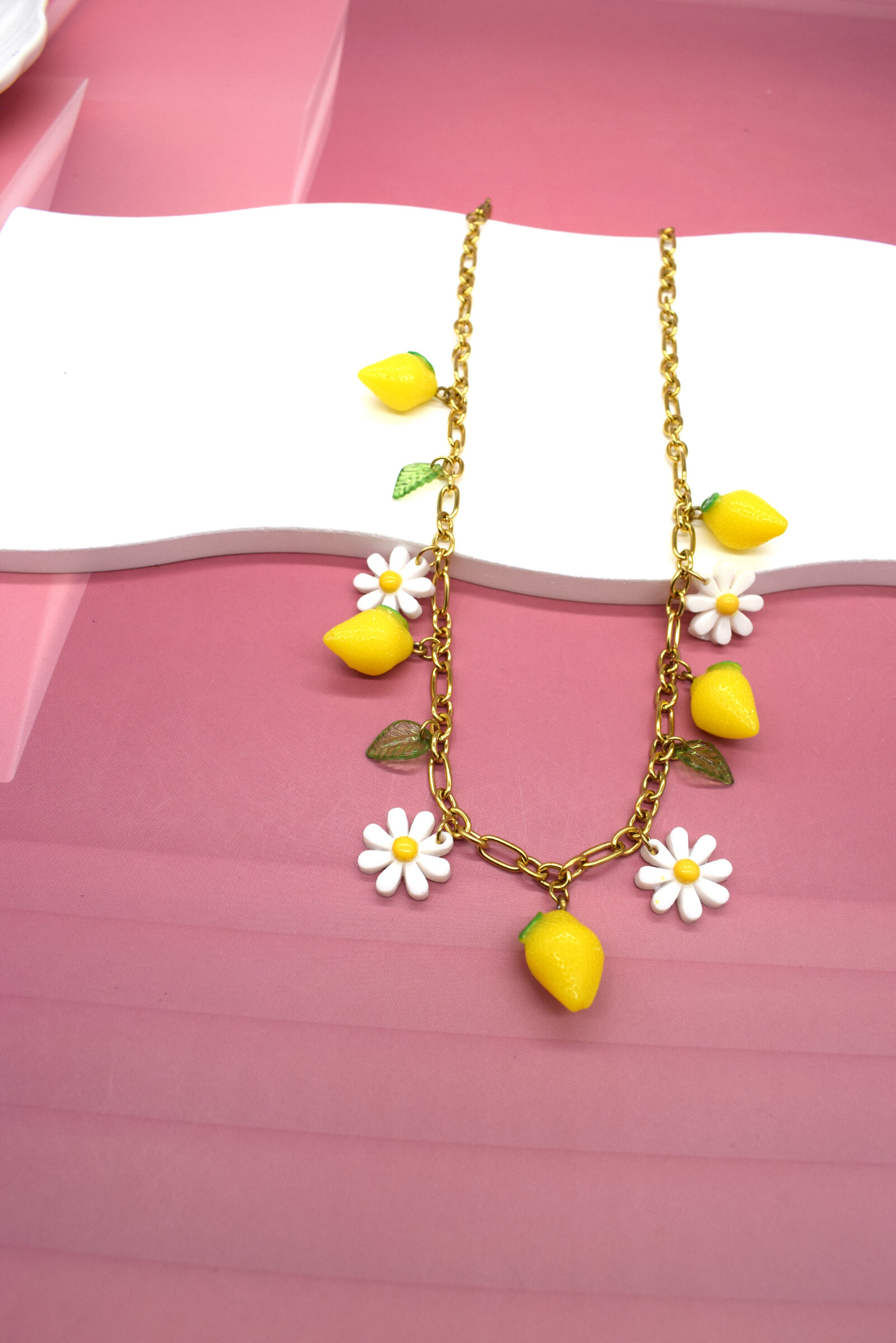 Grossiste Rouge Bonbons - COLLIER EN ACIER INOXYDABLE