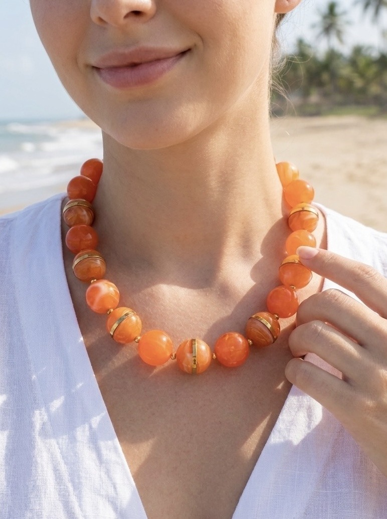 Grossista Rouge Bonbons - COLLANA BOMBOM IN ACCIAIO INOX