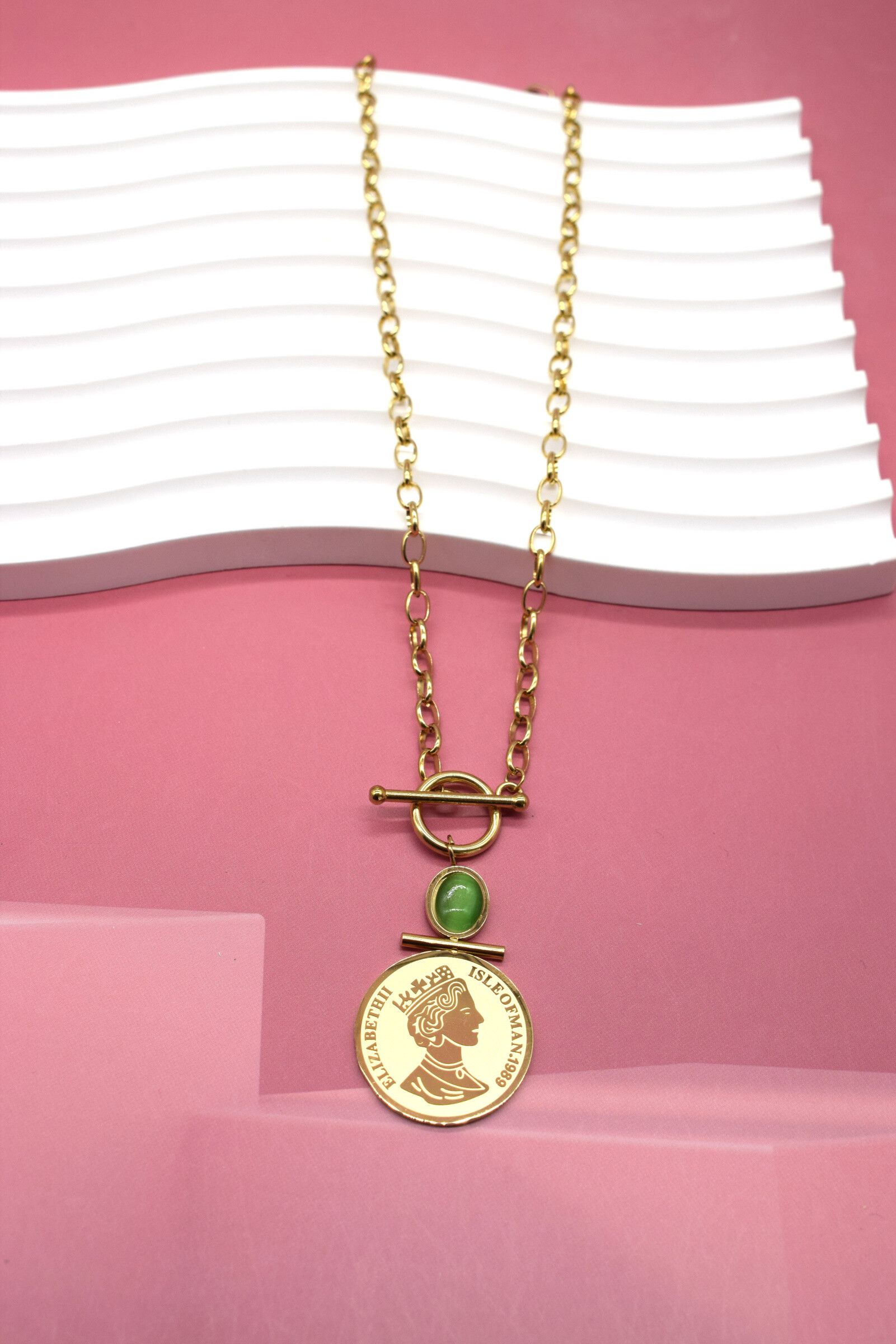 Wholesaler Rouge Bonbons - Stainless steel room necklace