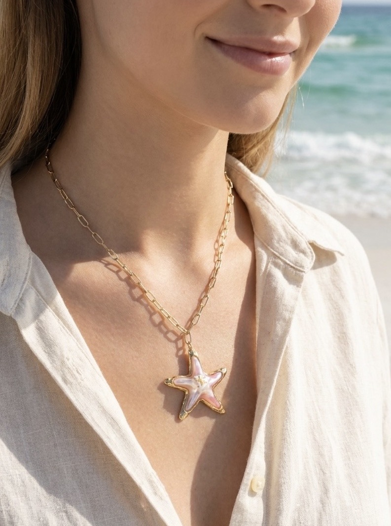 Grossista Rouge Bonbons - COLLANA STELLA IN ACCIAIO INOSSIDABILE