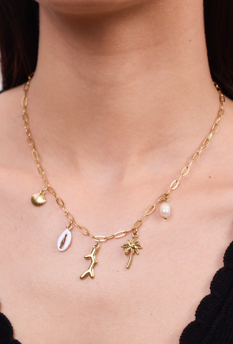 Mayorista Rouge Bonbons - Collar de acero inoxidable