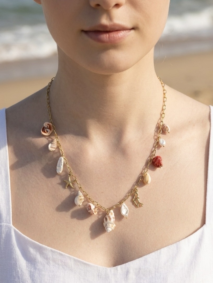 Großhändler Rouge Bonbons - Edelstahl-Charm-Halskette