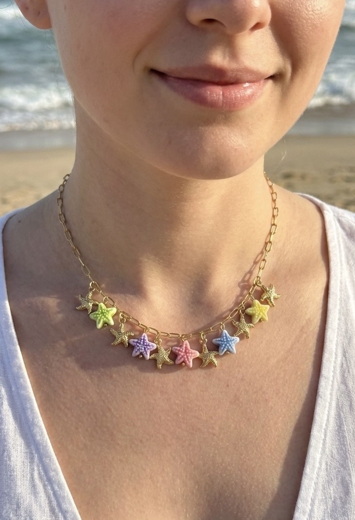 Grossista Rouge Bonbons - Collana con ciondolo in acciaio inossidabile