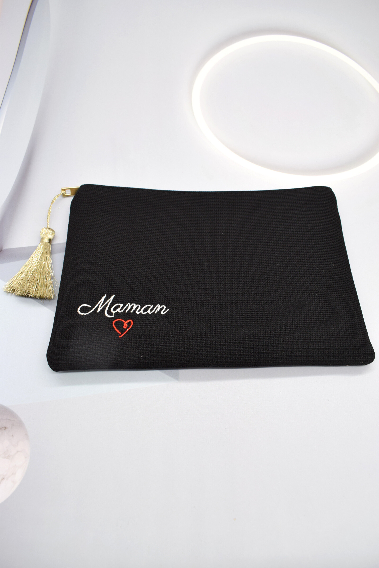 Wholesaler Rouge Bonbons - "Maman" clutch in fabric
