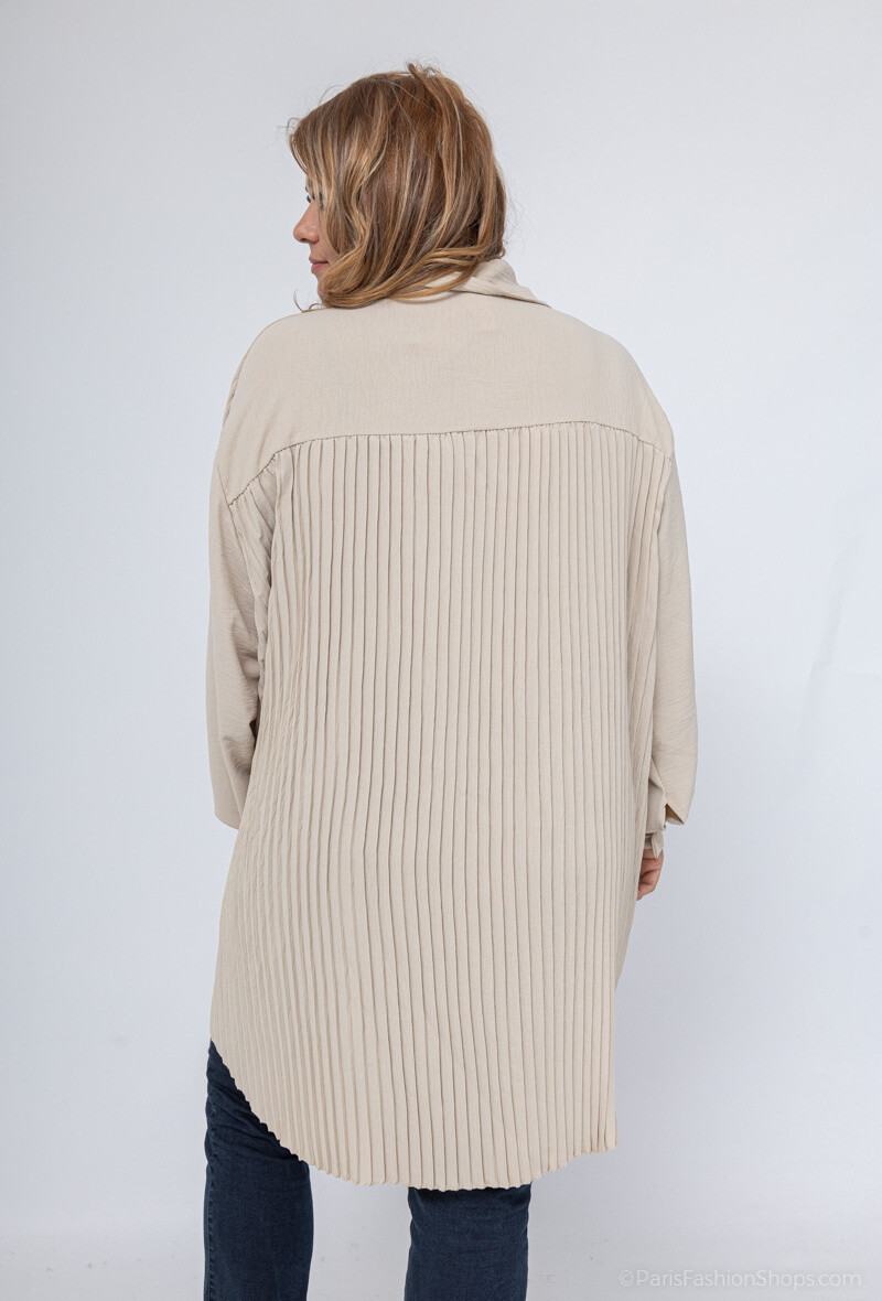 Großhändler RZ Fashion - Hemd mit Knöpfen in Übergröße