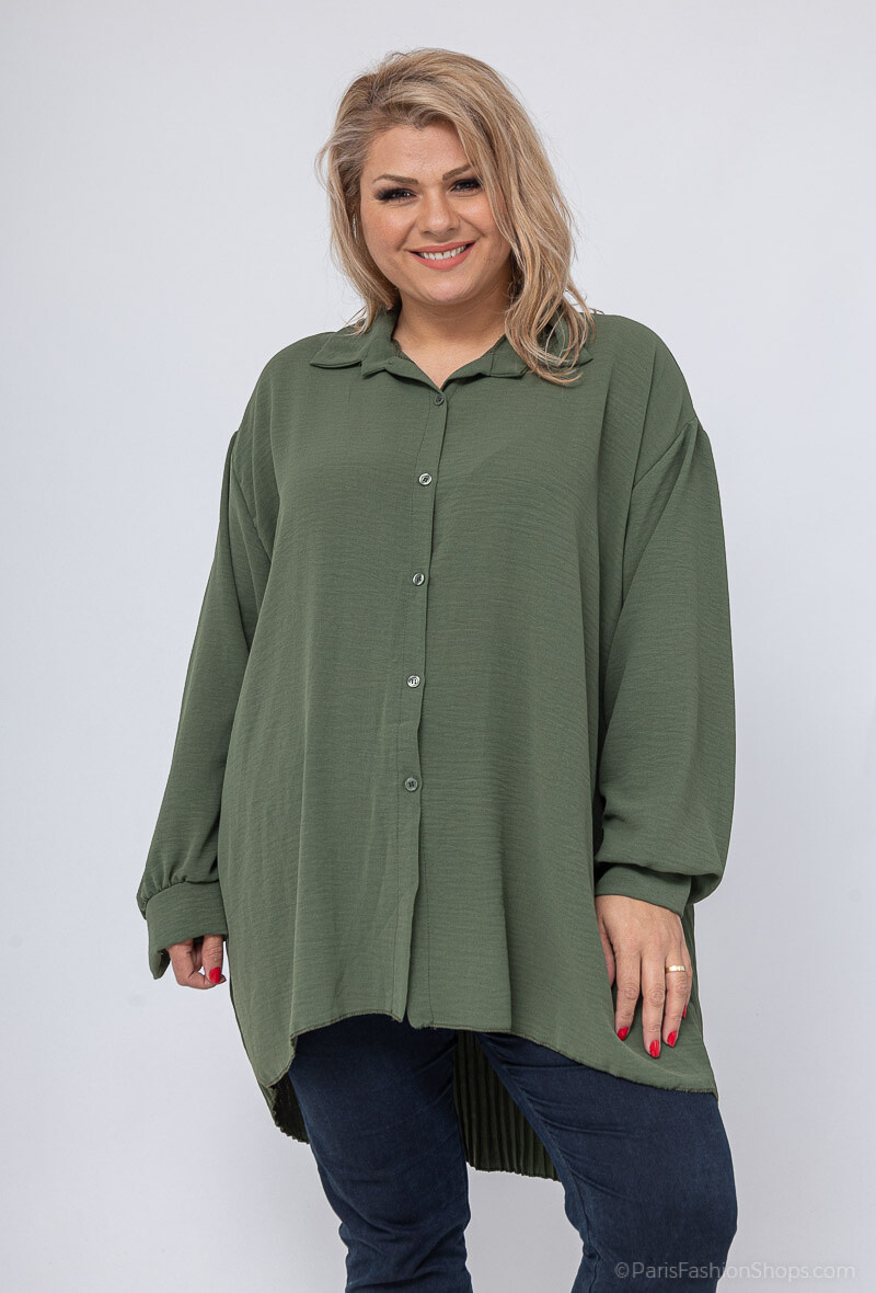 Wholesaler RZ Fashion - Plus size button-up shirt