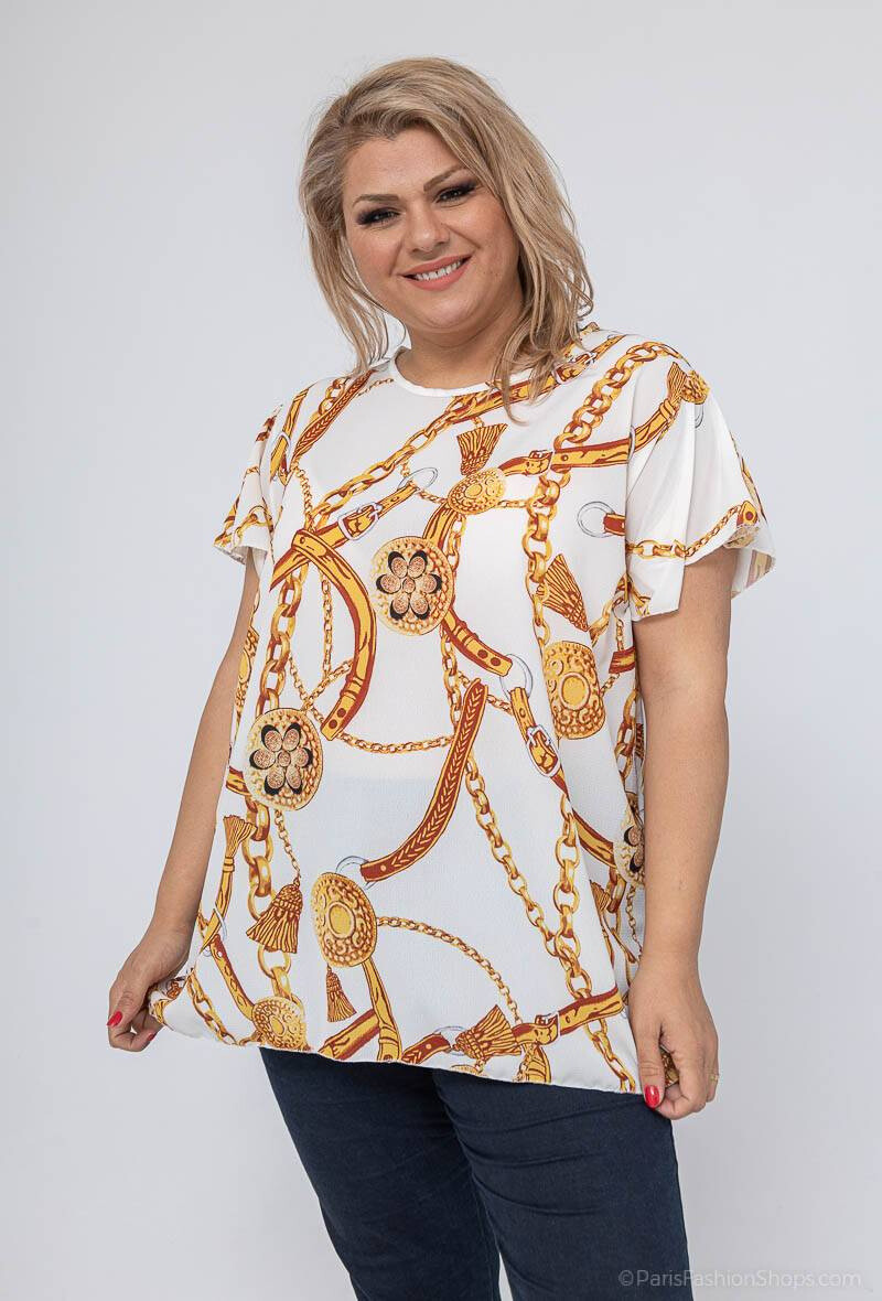 Wholesaler RZ Fashion - Printed blouse