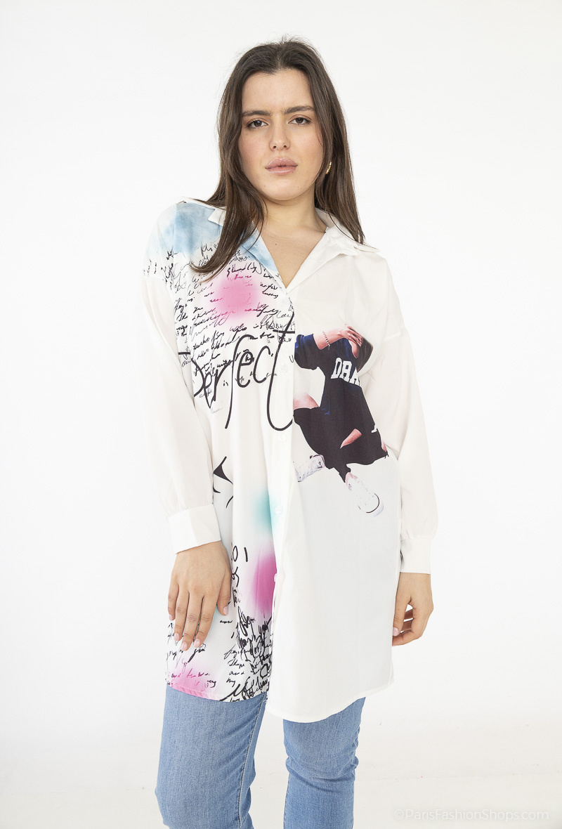 Grossista RZ Fashion - camicia stampata