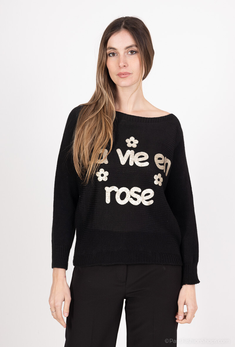 Grossiste RZ Fashion - pull avec imprimé