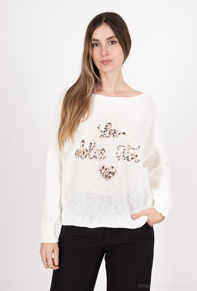 Wholesaler RZ Fashion - sweater with print