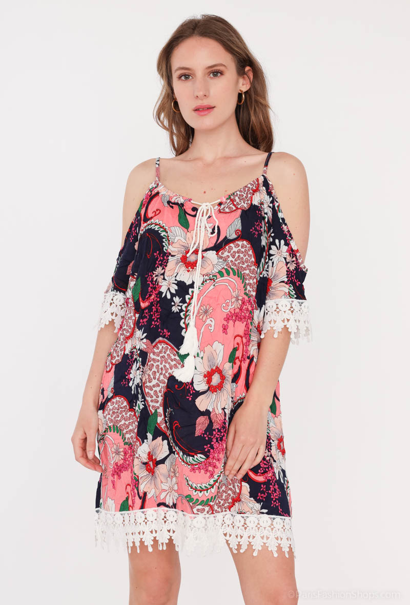 Mayorista RZ Fashion - Vestido estampado