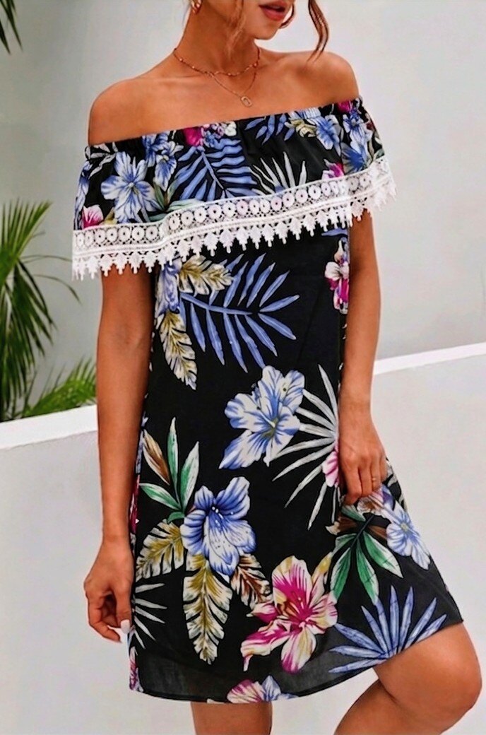 Grossista RZ Fashion - Abito Floreale