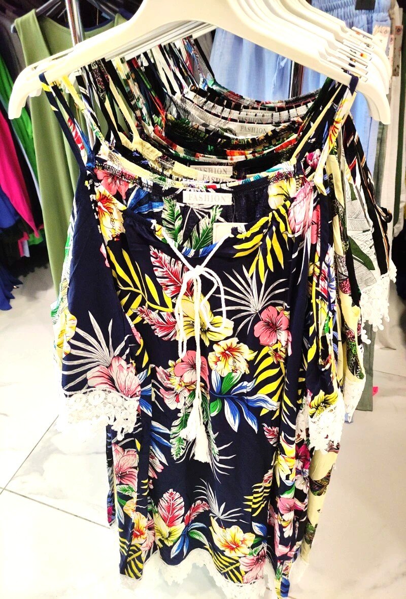 Mayorista RZ Fashion - Vestido Unisex Estampado Tropical