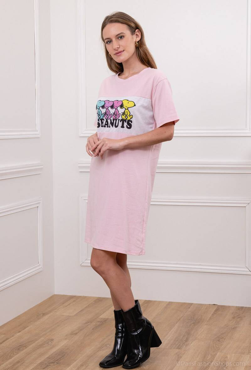 Wholesaler RZ Fashion - Sweatshirt dress with print