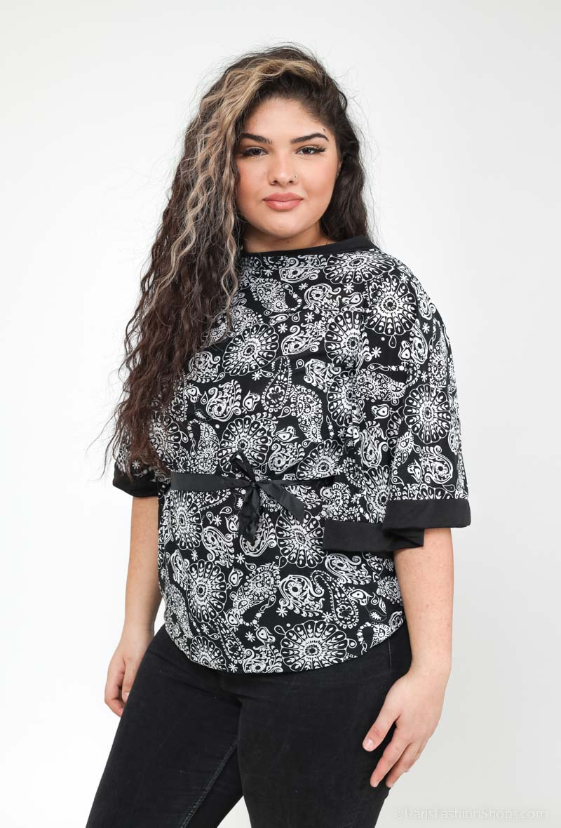 Grossiste RZ Fashion - Tunique à imprimé