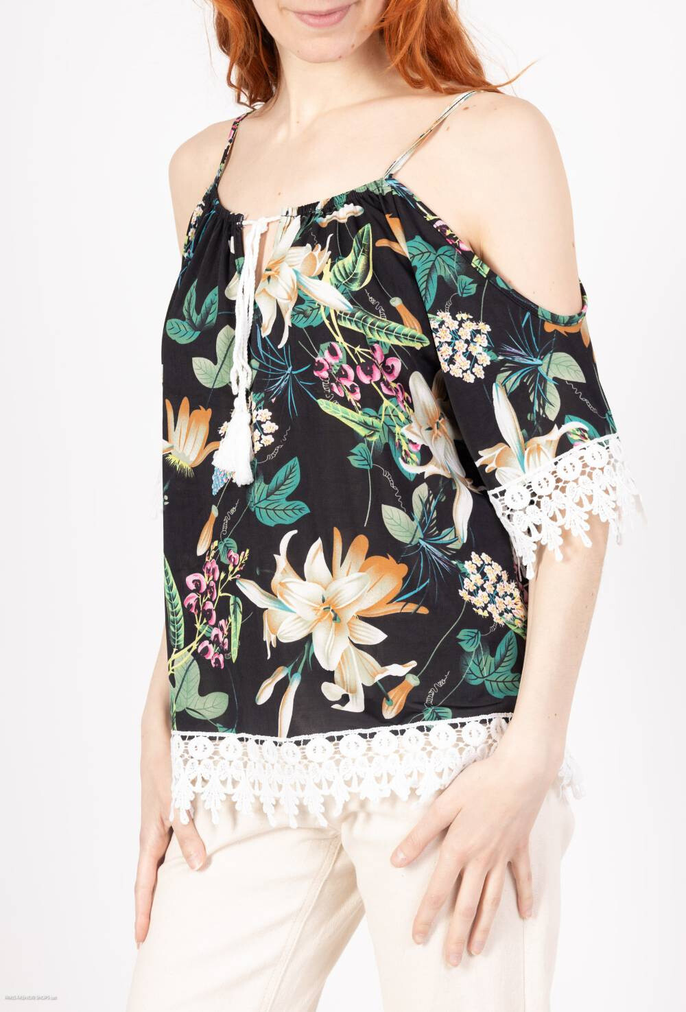 Grossiste RZ Fashion - Top imprimé à bretelle