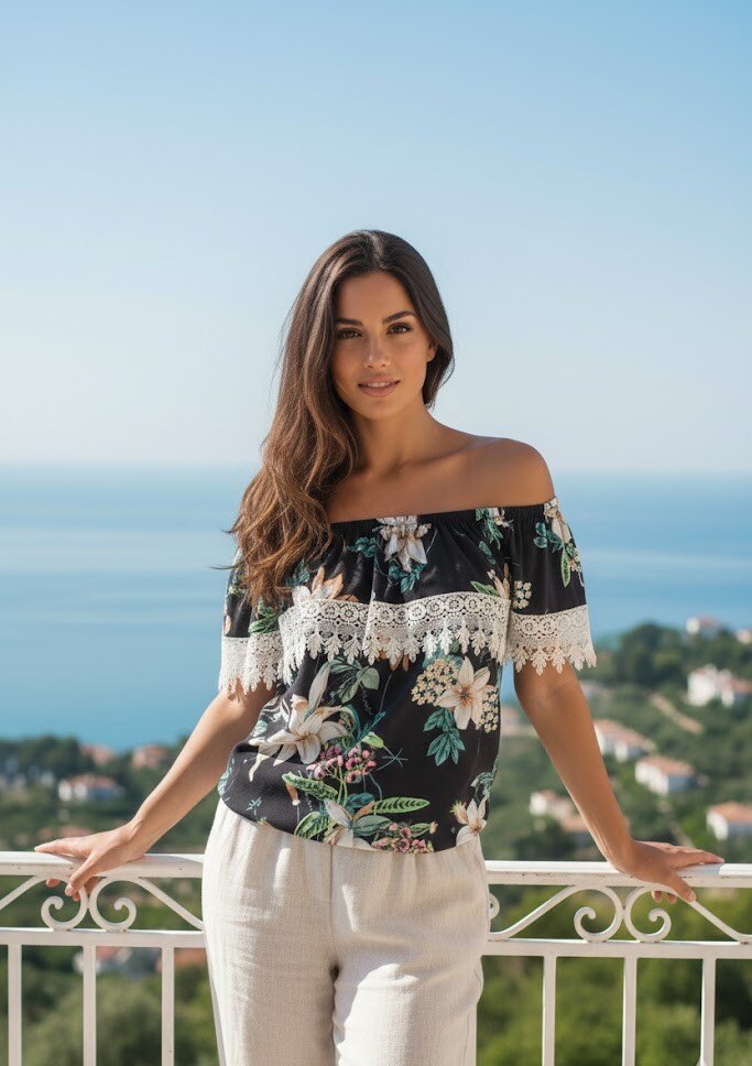 Mayorista RZ Fashion - Top floral