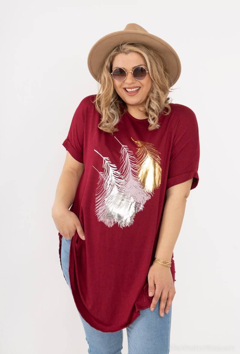 Wholesaler RZ Fashion - Tunic printed in large size