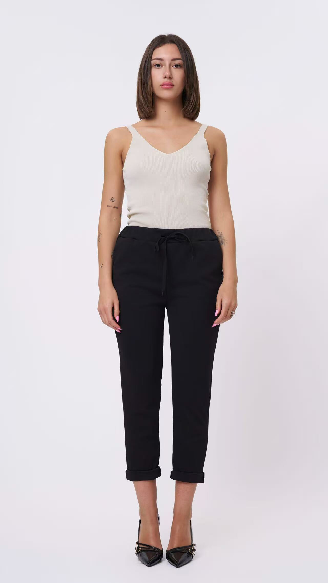 Grossiste S-VISION - Pantalon féminin avec élastique serré d'en bas