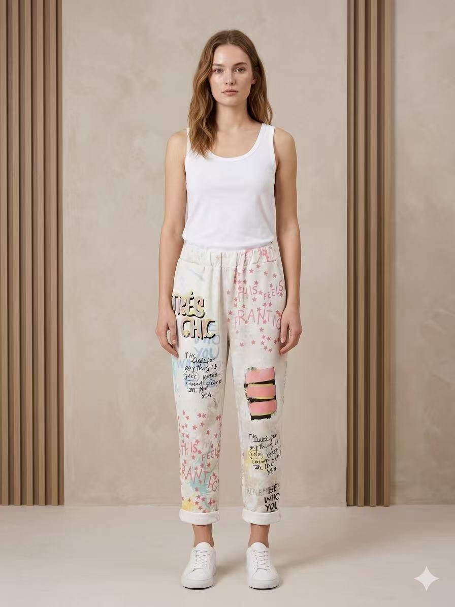 Wholesaler S-VISION - PRINTED WOMEN'S TROUSERS
