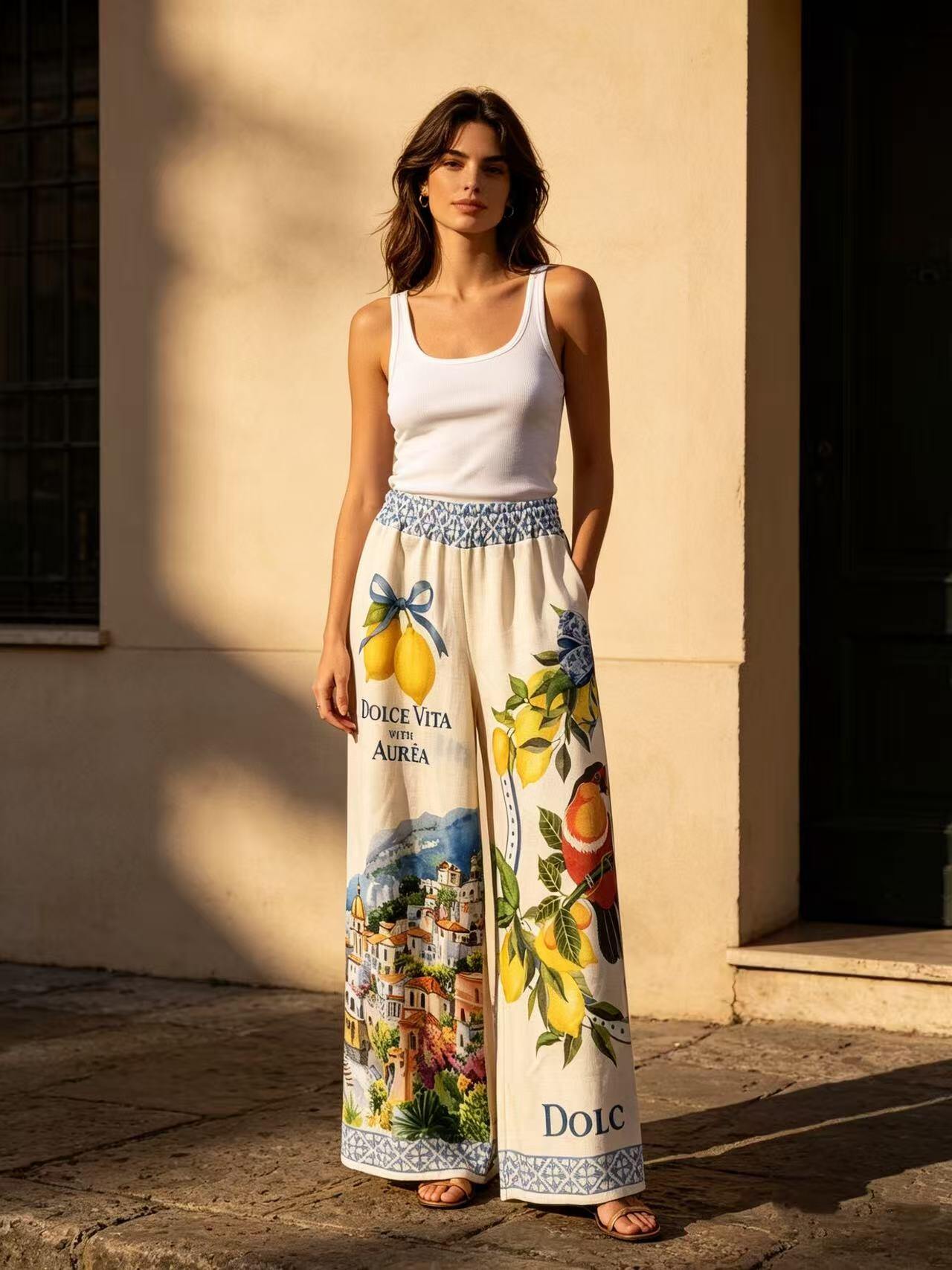 Mayorista S-VISION - PANTALONES ESTAMPADOS PARA MUJER