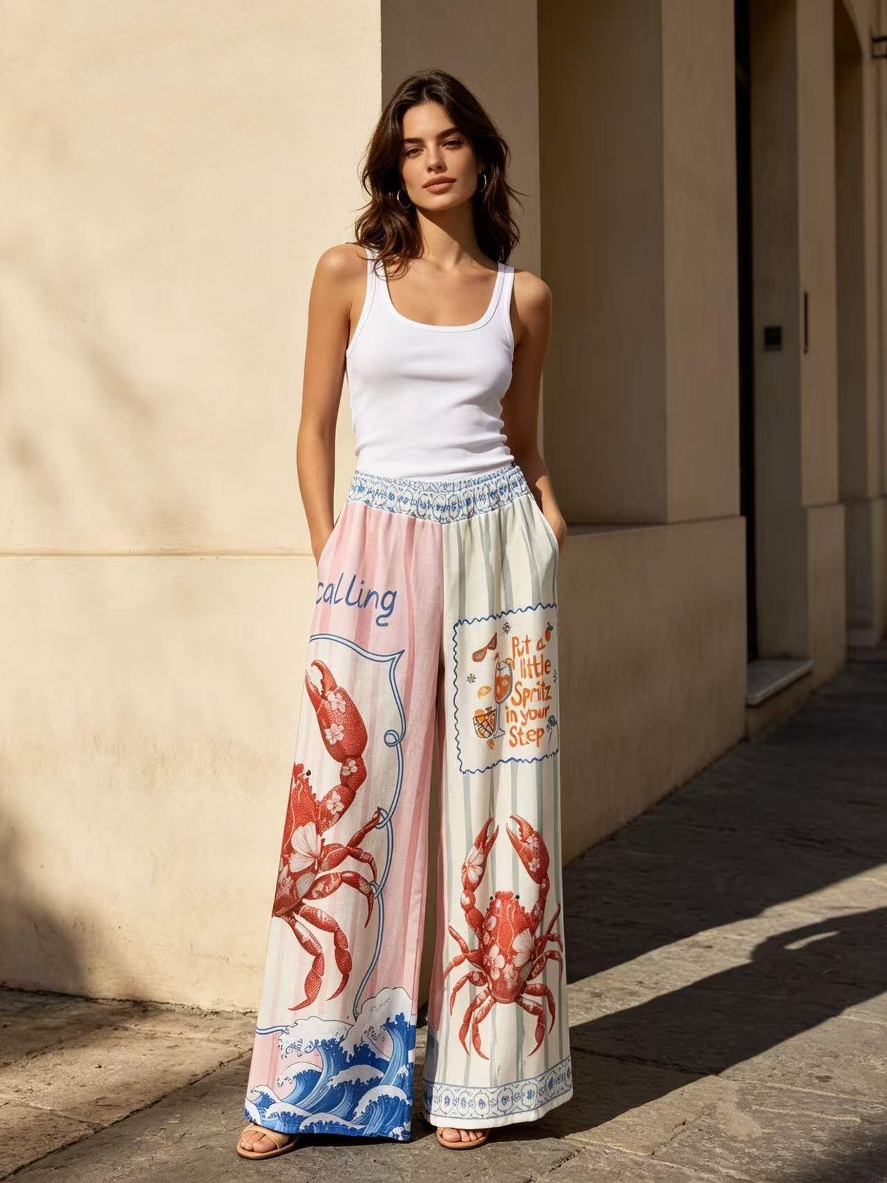 Mayorista S-VISION - PANTALONES ESTAMPADOS PARA MUJER
