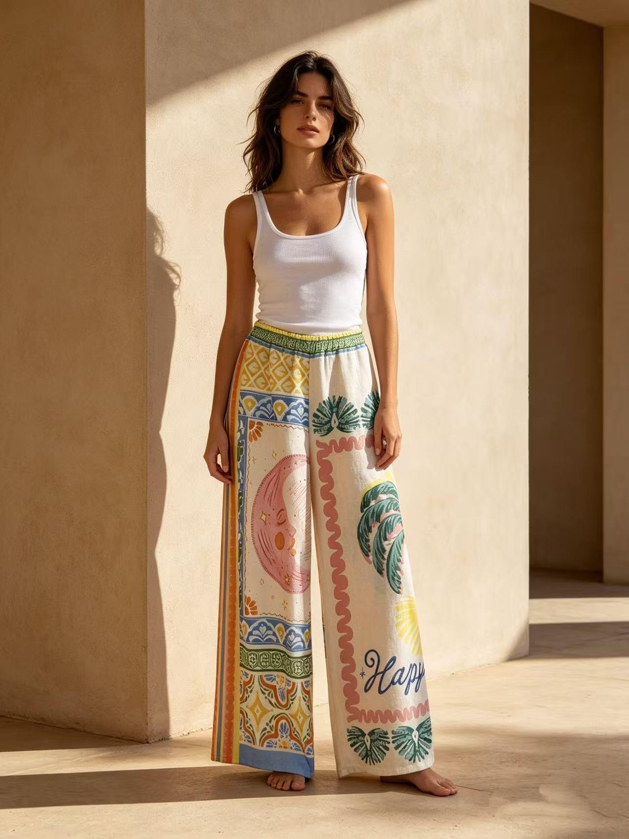 Mayorista S-VISION - PANTALONES ESTAMPADOS PARA MUJER