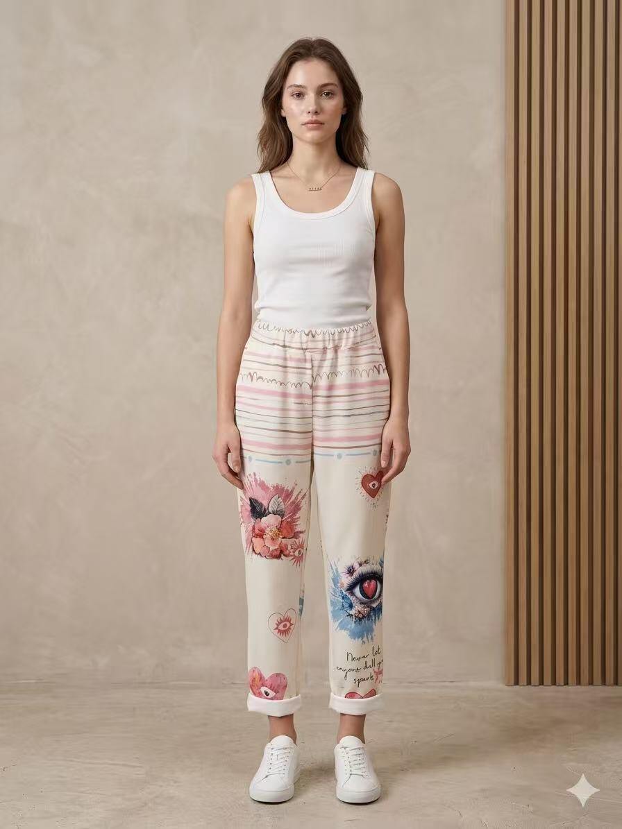 Mayorista S-VISION - PANTALONES ESTAMPADOS PARA MUJER