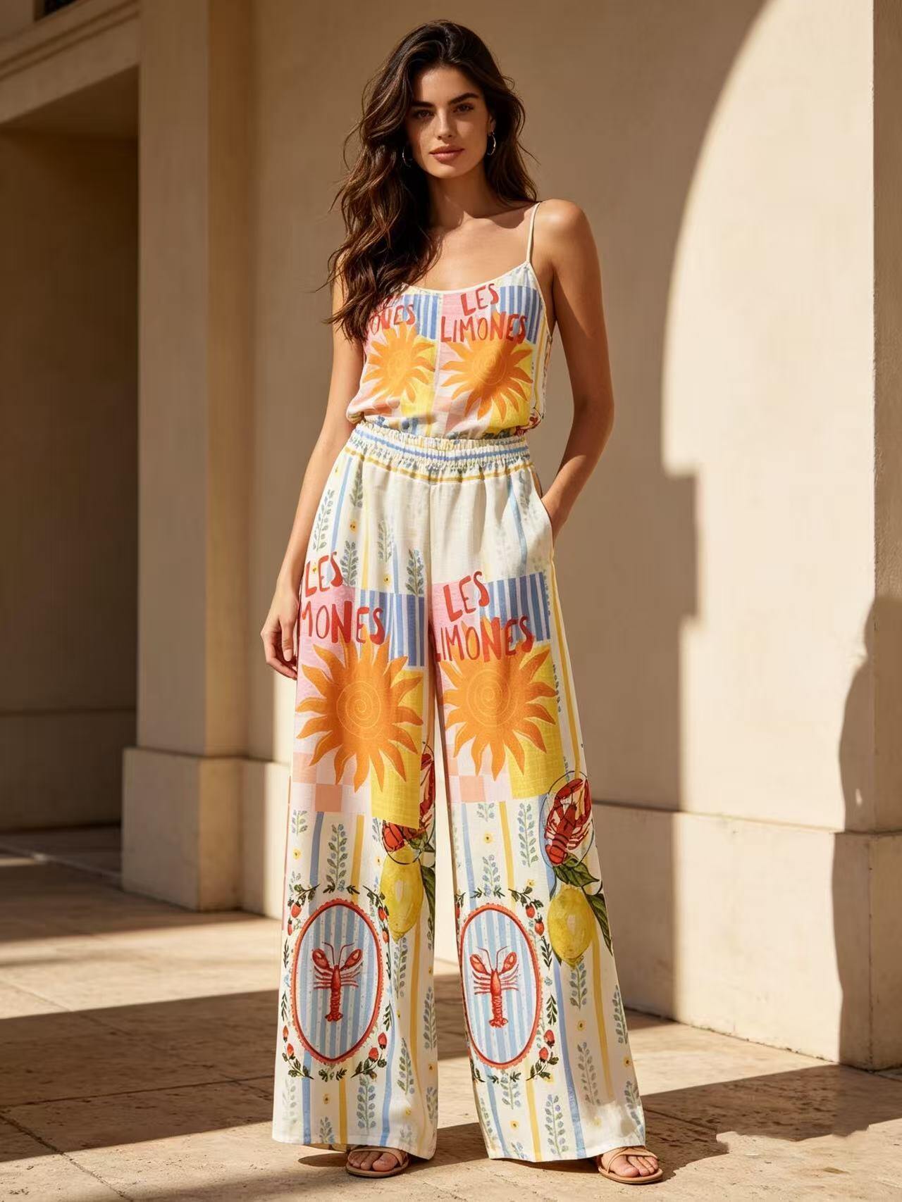 Mayorista S-VISION - PANTALONES ESTAMPADOS PARA MUJER