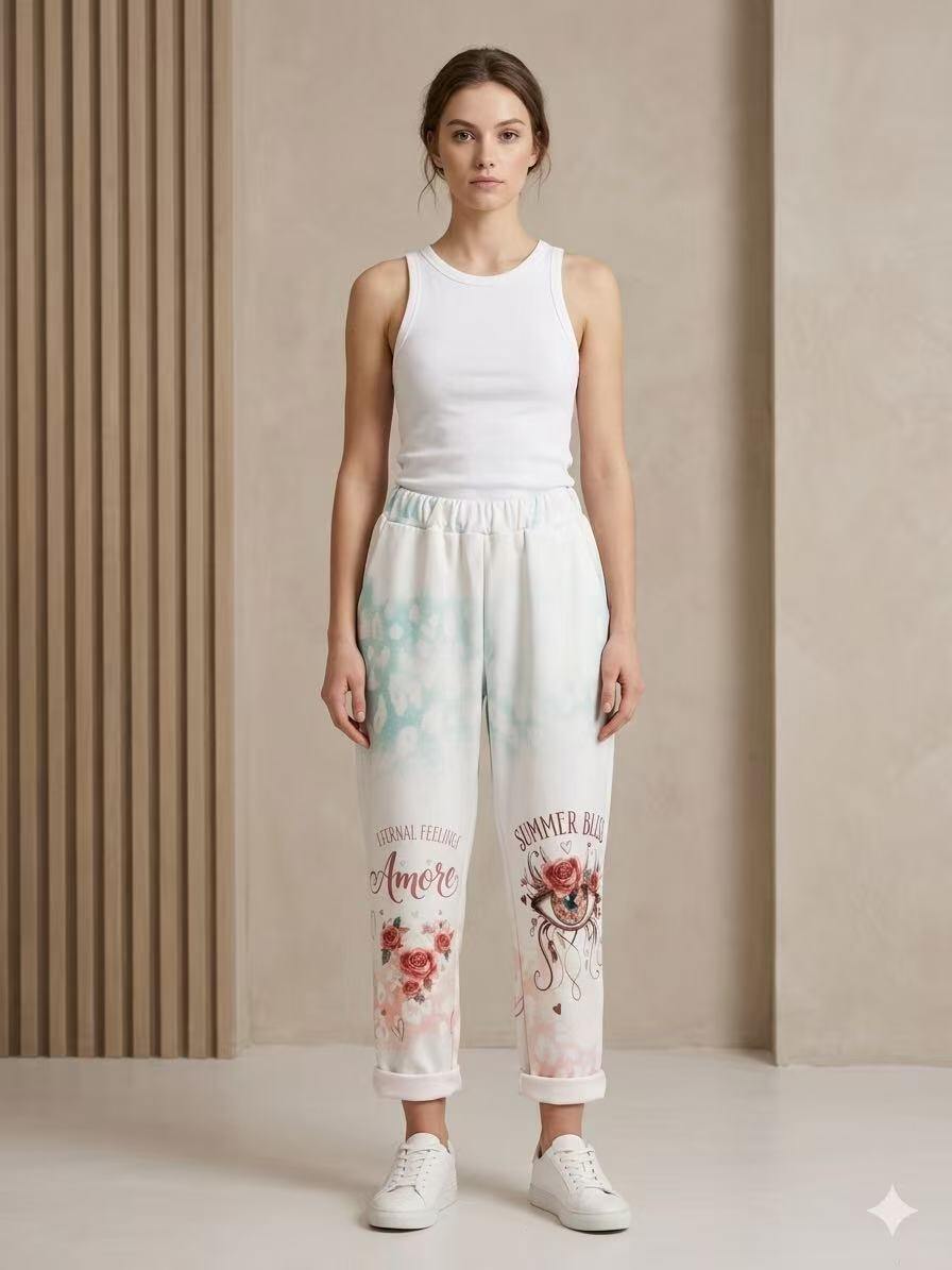 Wholesaler S-VISION - WOMEN'S PRINTED TROUSERS