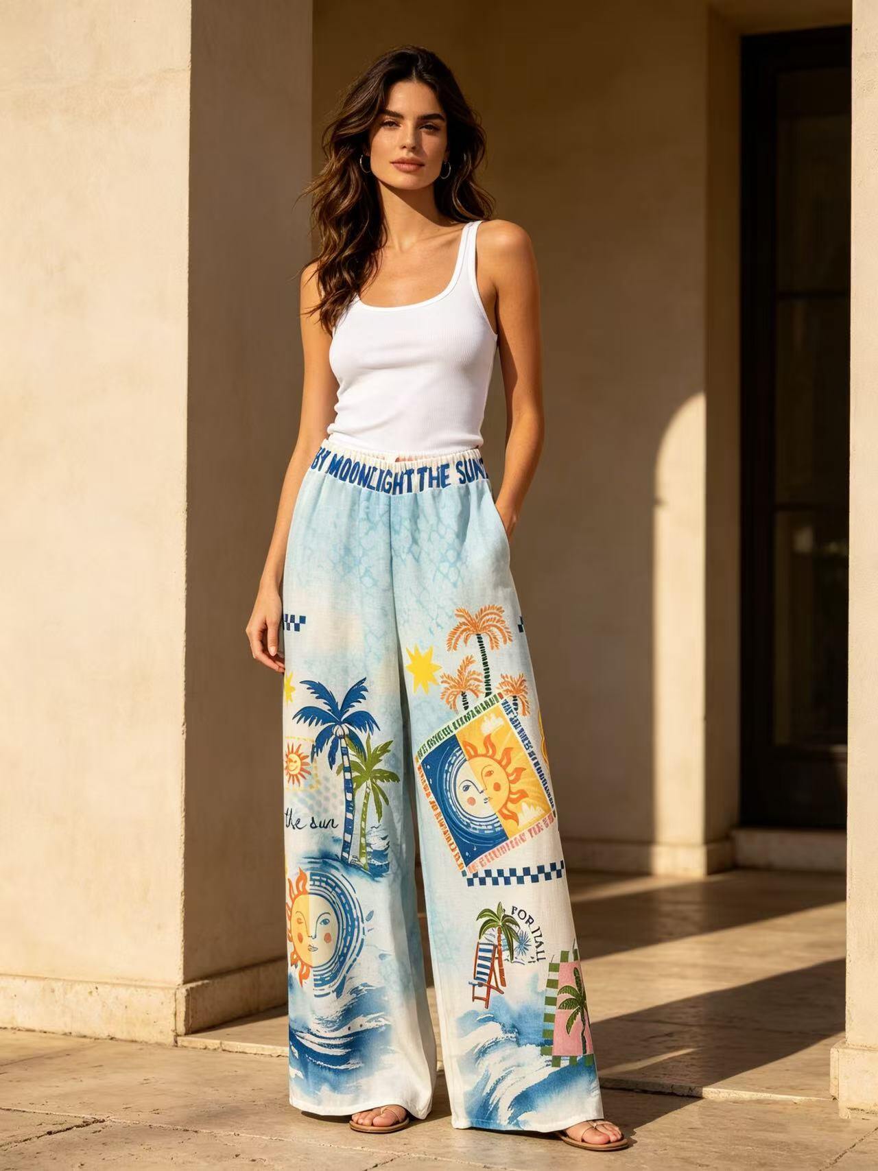 Mayorista S-VISION - PANTALONES ESTAMPADOS PARA MUJER