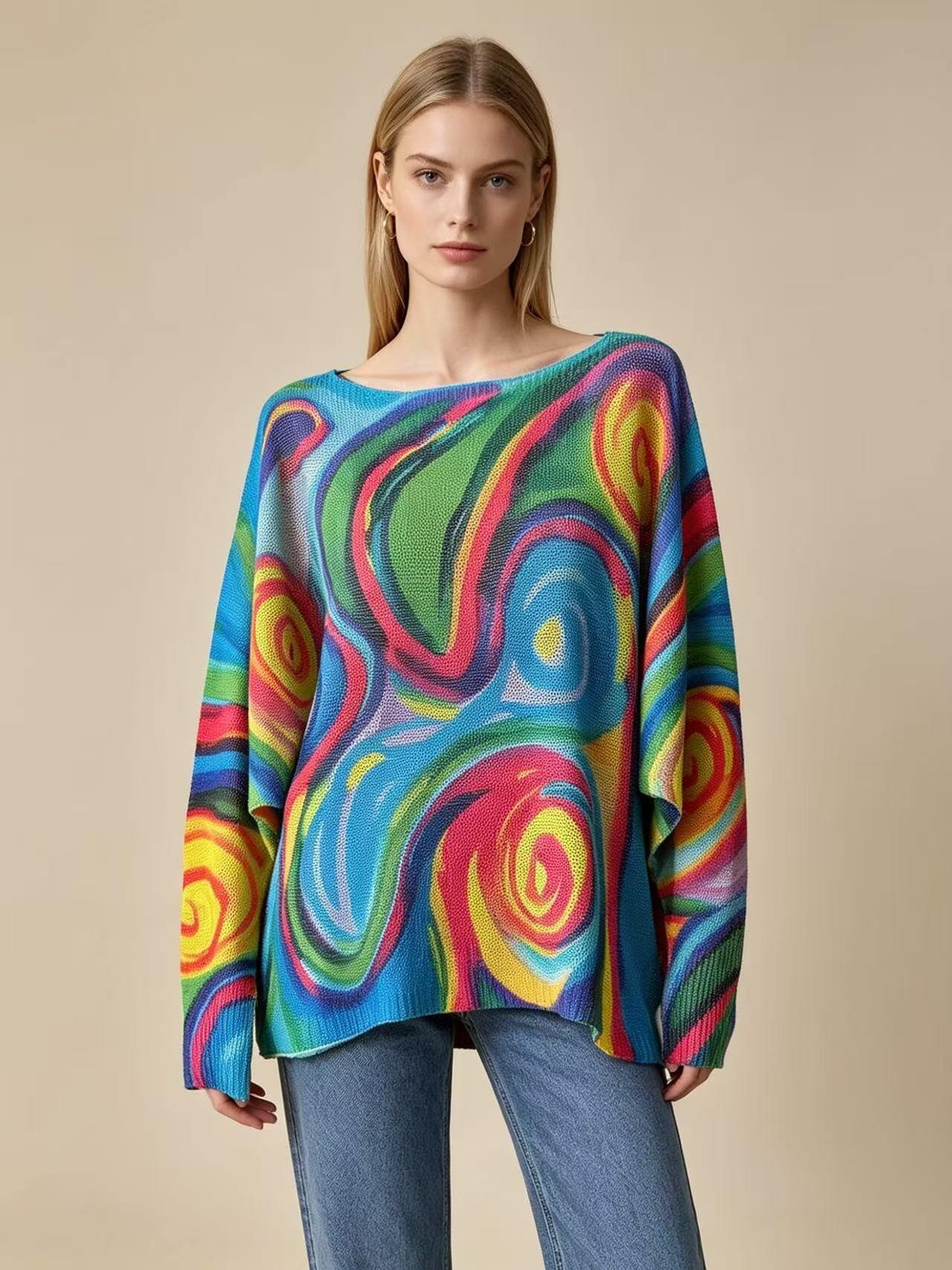 Grossiste S-VISION - T-shirt femme imprimée