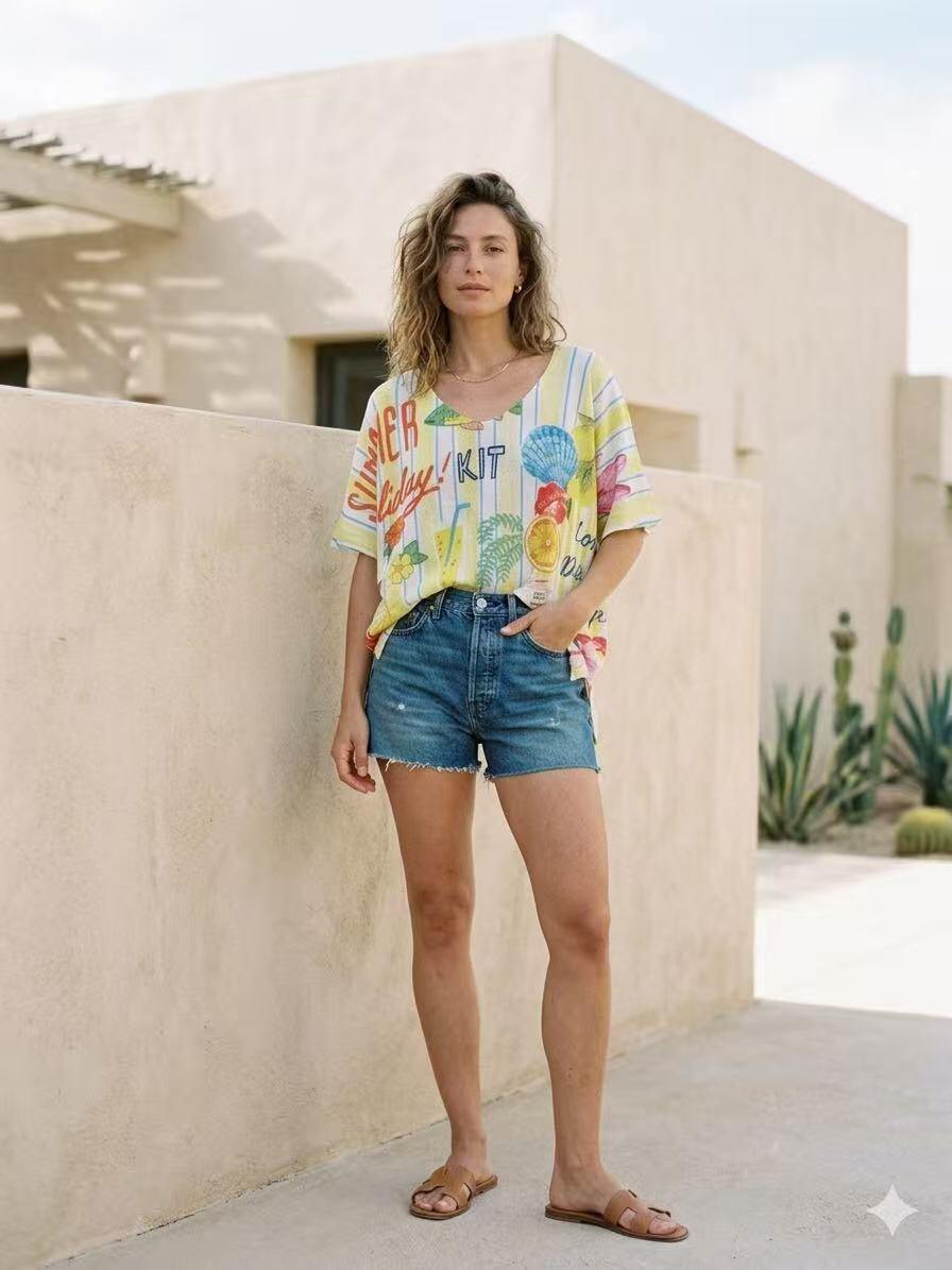 Mayorista S-VISION - Suéter de mujer estampado