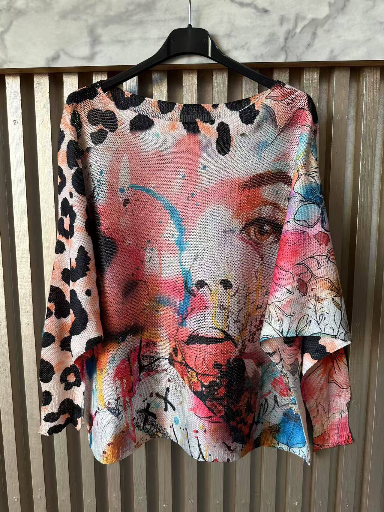 Großhändler S-VISION - Damen-T-Shirt mit Druck vorne und hinten