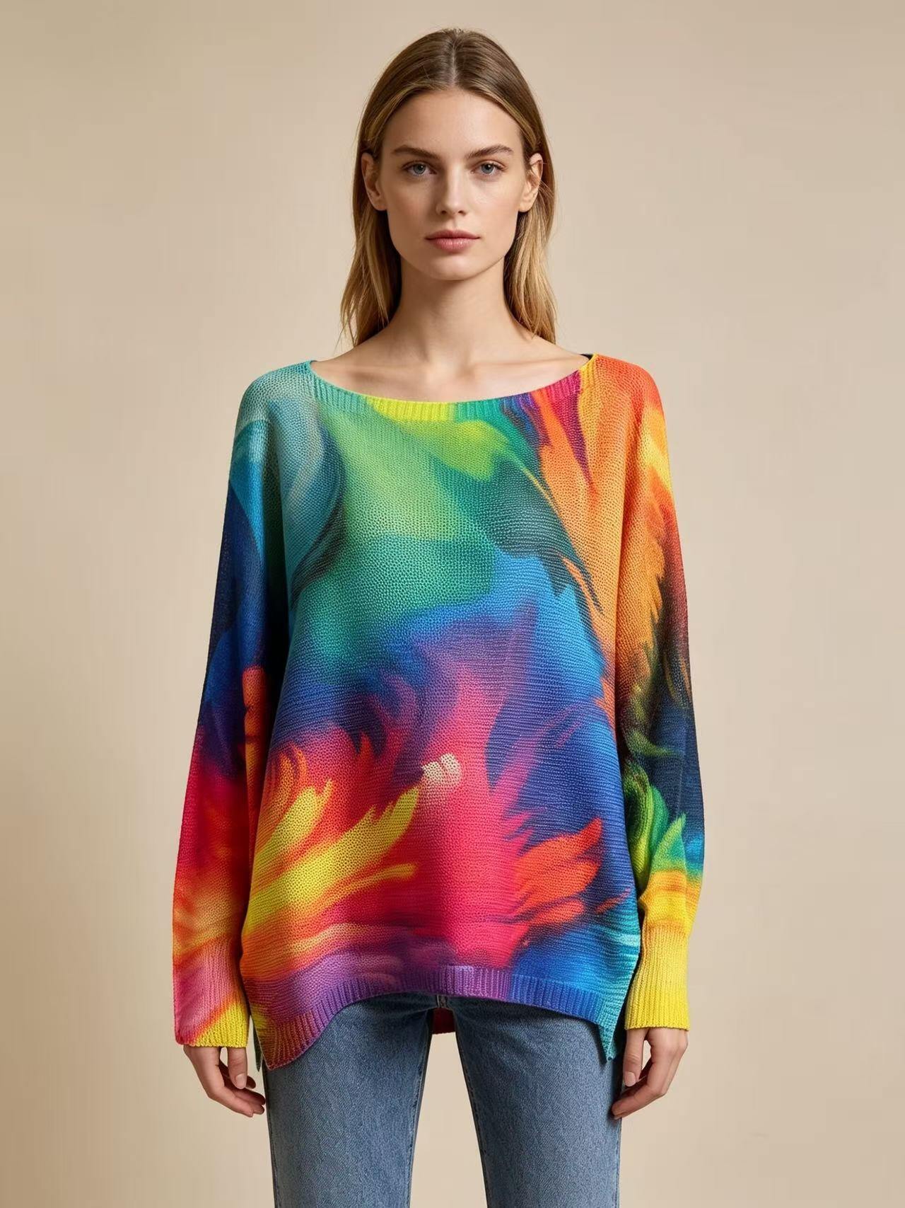 Grossiste S-VISION - T-shirt femme imprimée