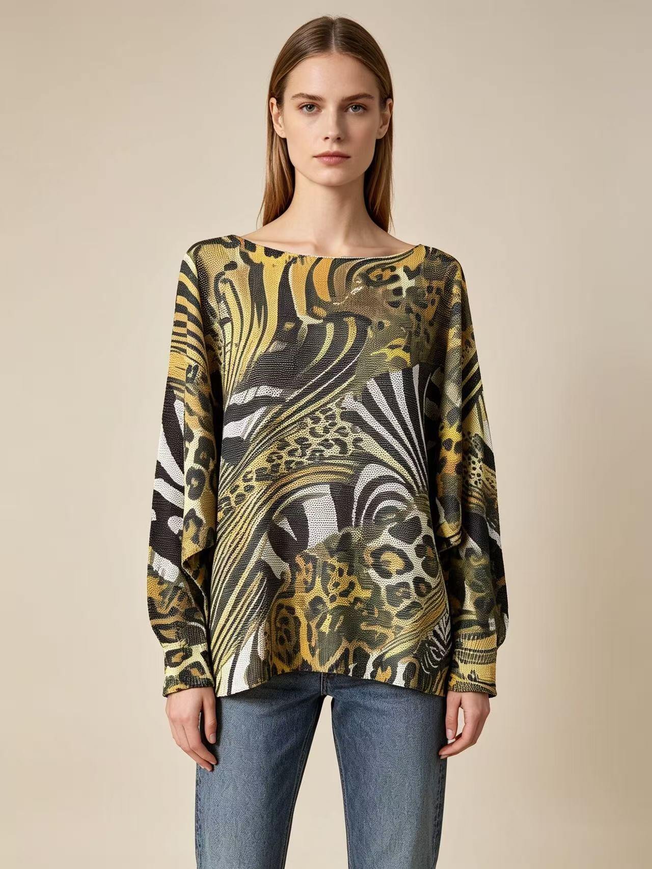 Grossiste S-VISION - T-shirt femme imprimée