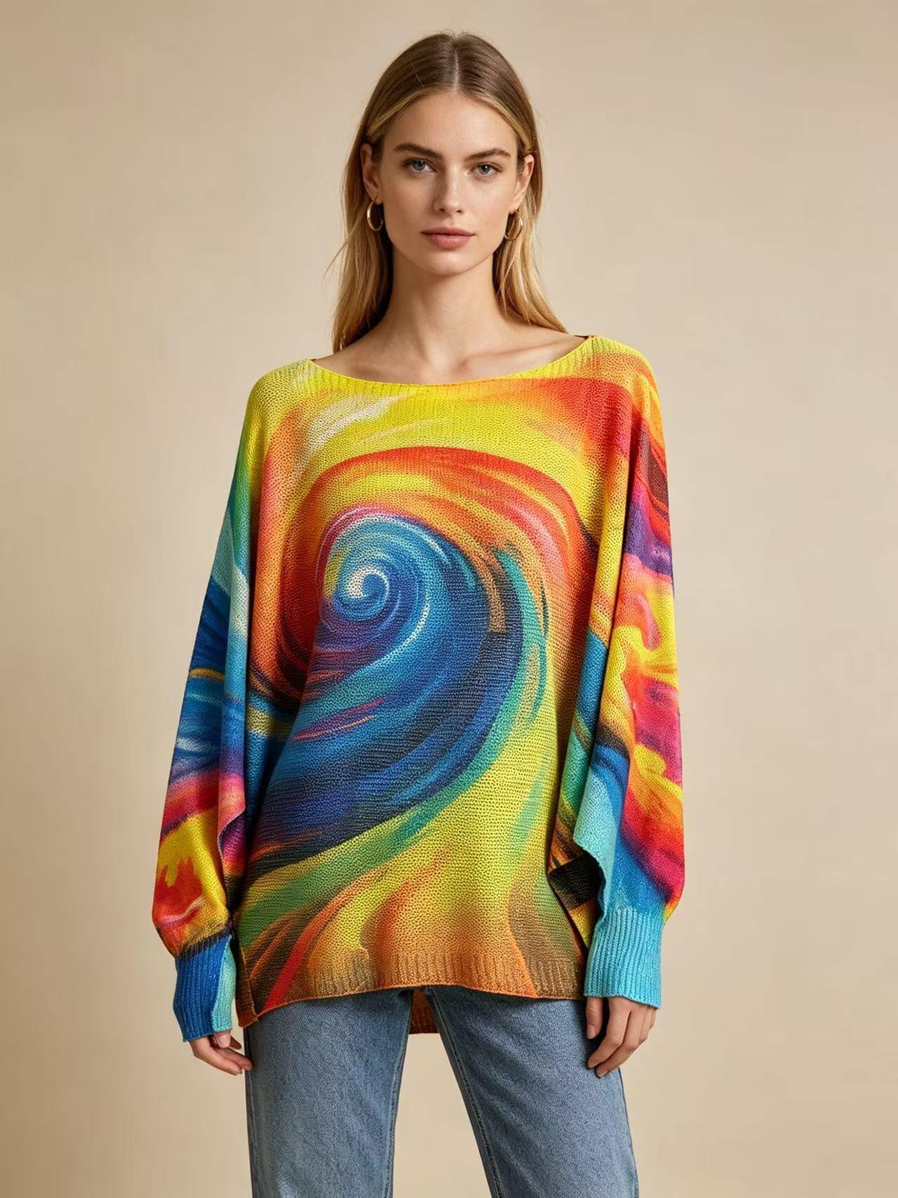 Grossiste S-VISION - T-shirt femme imprimée