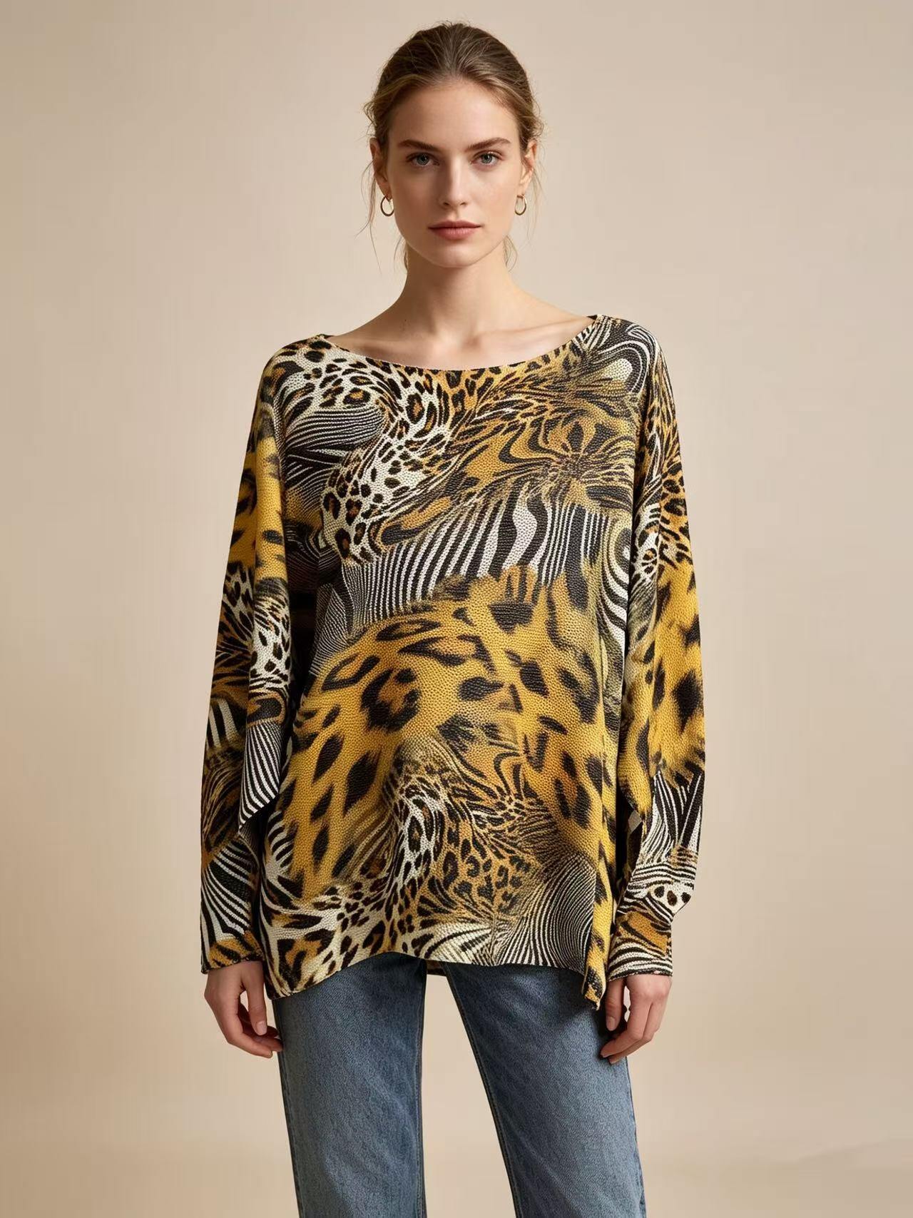 Grossiste S-VISION - T-shirt femme imprimée
