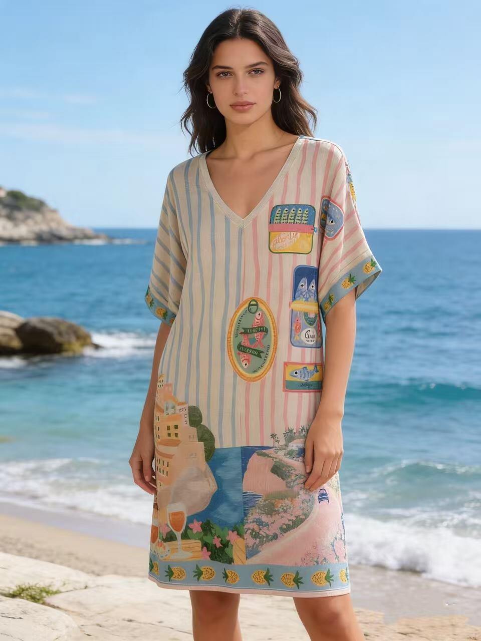 Mayorista S-VISION - VESTIDO MUJER
