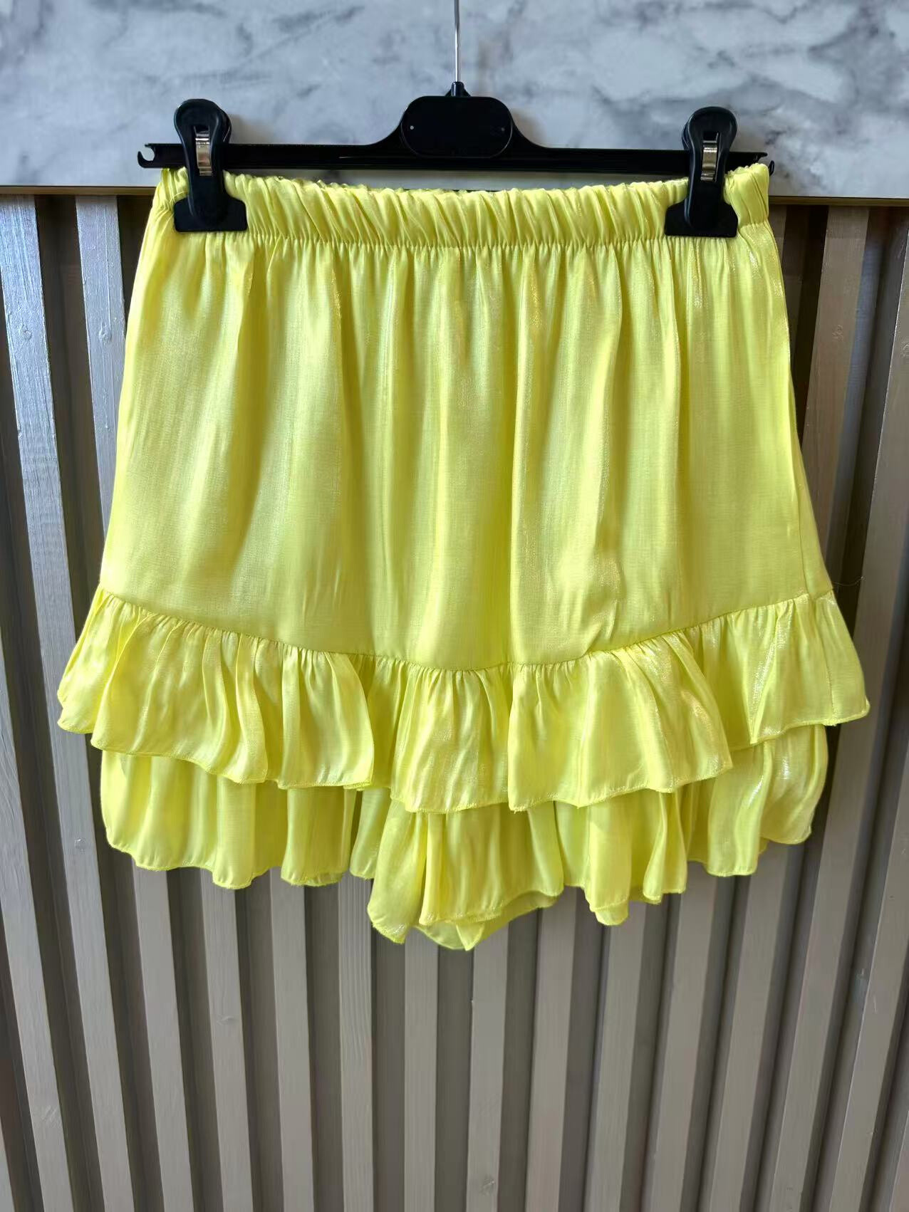 Grossiste S-VISION - Short de jupe luminait viscose Shorts