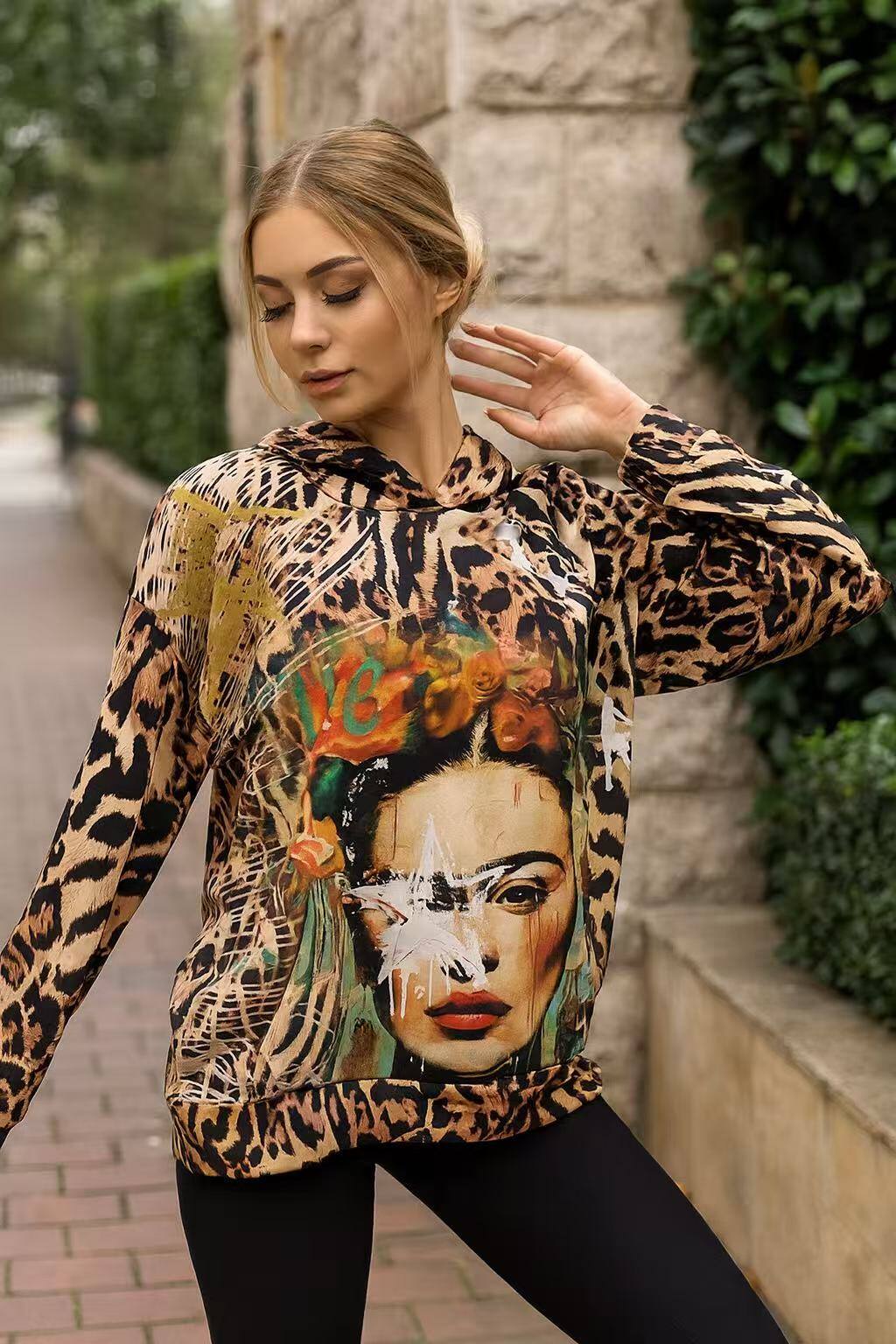 Wholesaler S-VISION - Printed hoodie