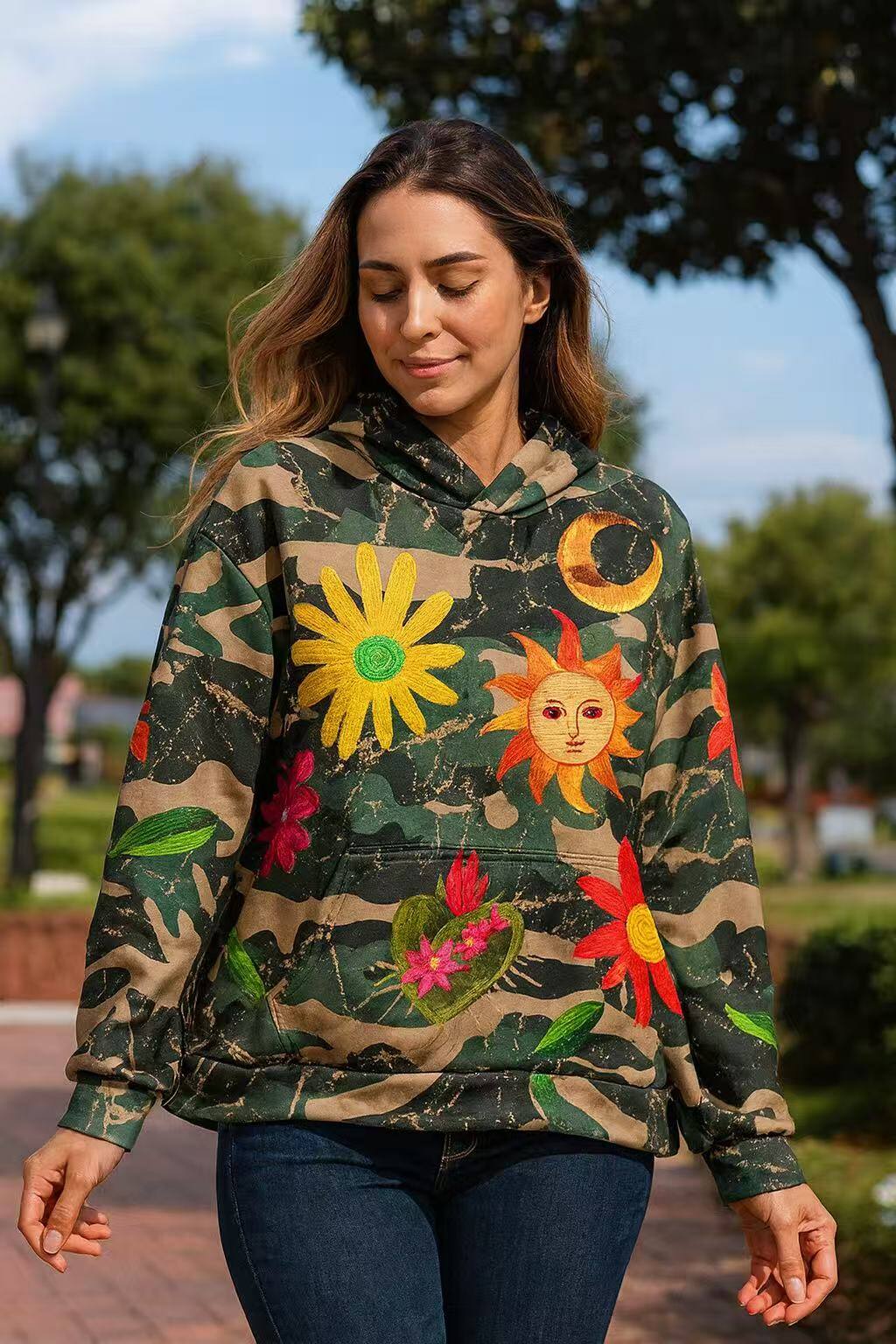 Wholesaler S-VISION - Printed hoodie