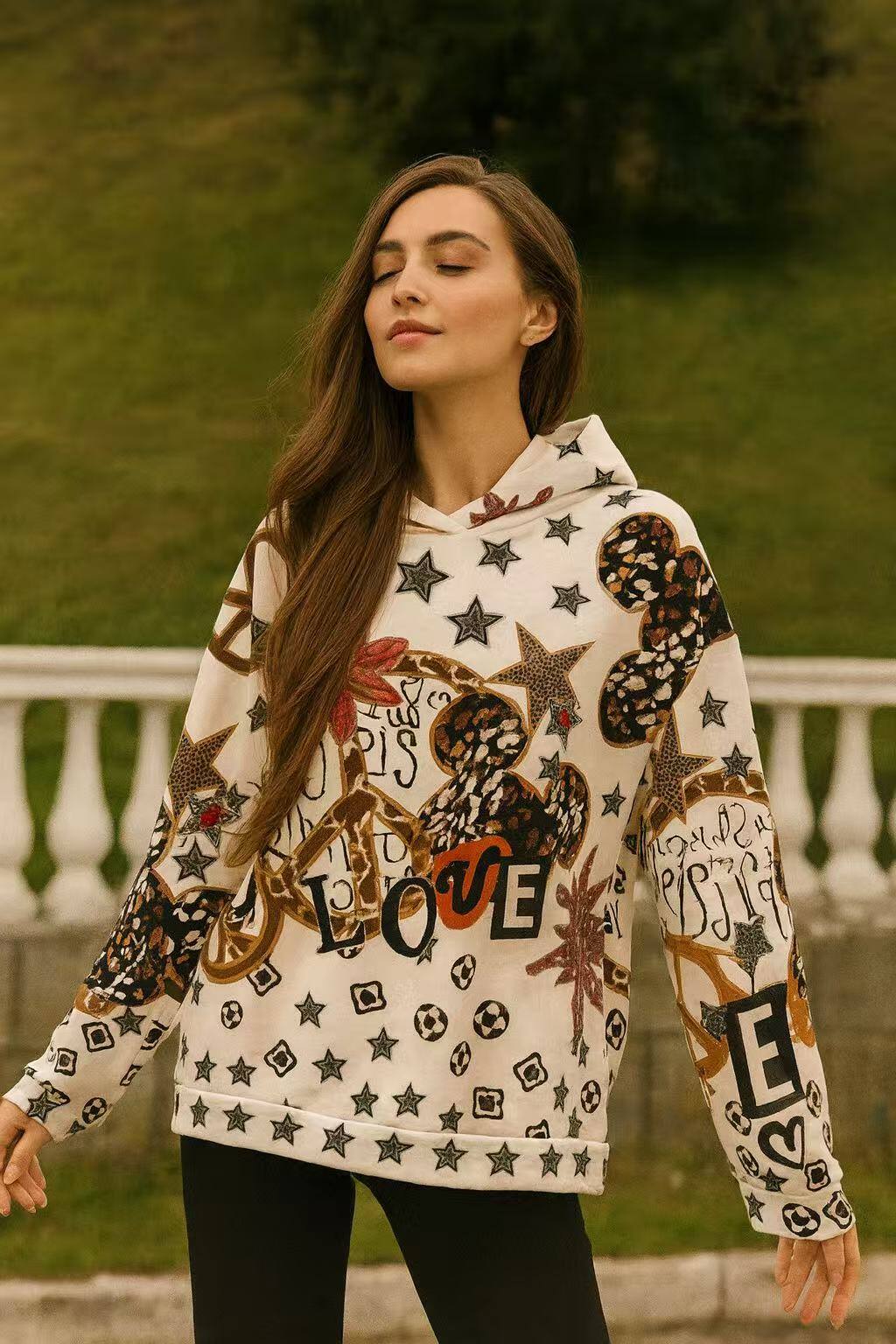 Wholesaler S-VISION - Printed hoodie